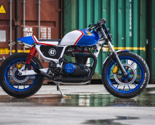 Vota por la moto Blue Wing en el Honda Garage Dreams Contest