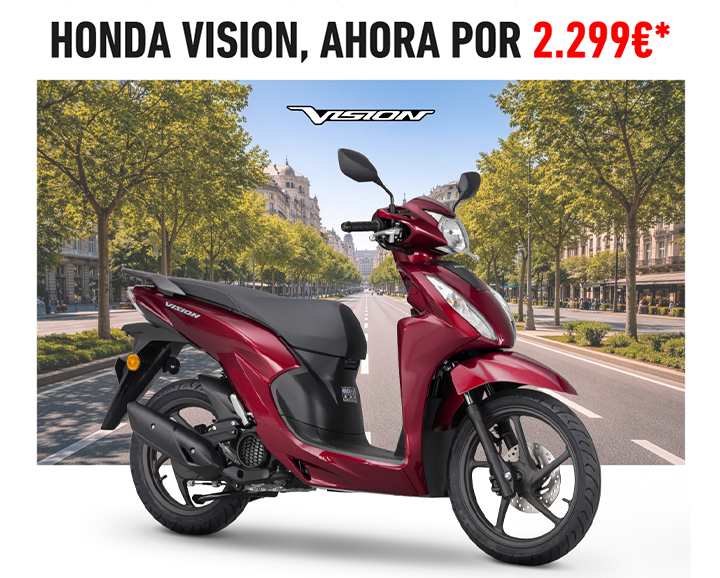 Honda VISION Servihonda Barcelona
